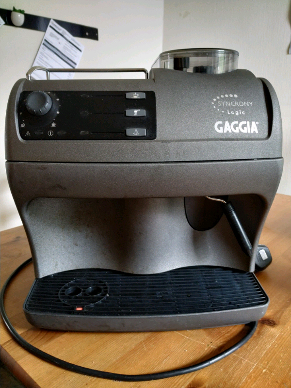 Gaggia Syncrony Logic fully automatic coffee machine with bean grinder | in  Meadows, Edinburgh | Gumtree